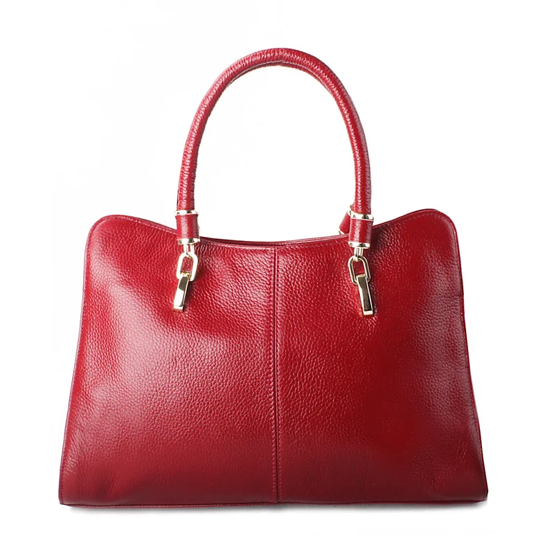 Classic cow genuine leather bag thread delicate handbag simplicity soft material all match women bag Classic cow genuine leather bag thread delicate handbag simplicity soft material all match women bag