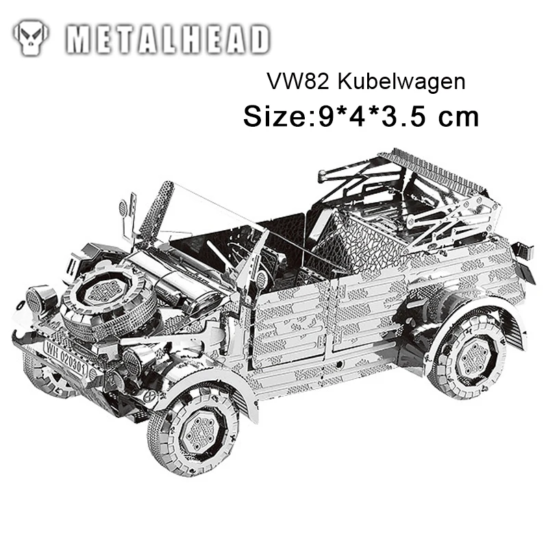 Высококачественные металлические головоломки VW82 kubelwgen 3D наборы лазерной резки