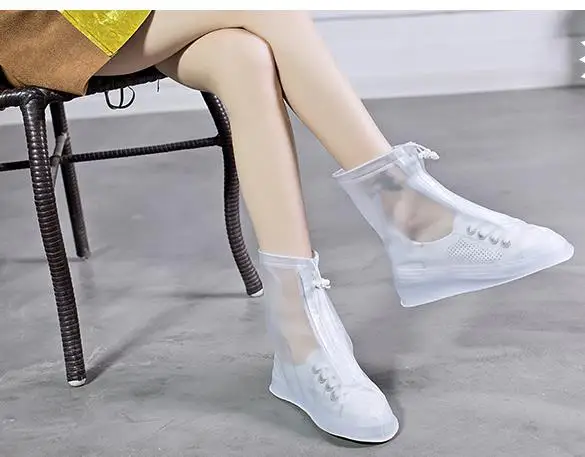 KNCOKAR Многоразовые водонепроницаемые бахилы Бахилы Обувь протектор для мужчин и женщин и детей дождевик для обуви аксессуары