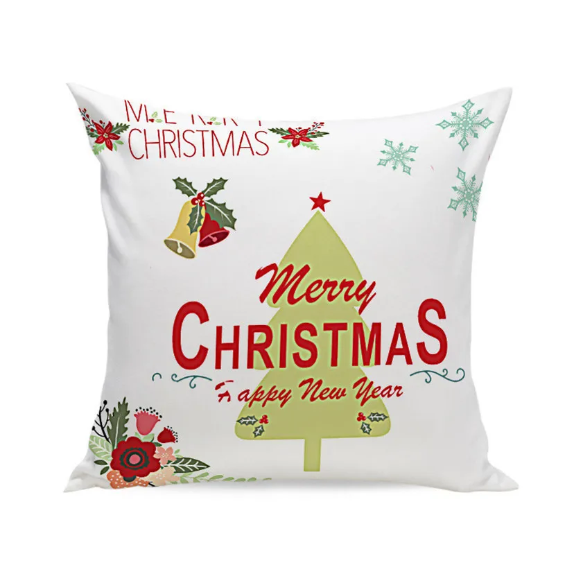 

New Listing 2018 Lovely Cute Good Quality Christmas Soft Square Throw Decorative Cushion Seat Cushion/Back Cushion Dropshipping