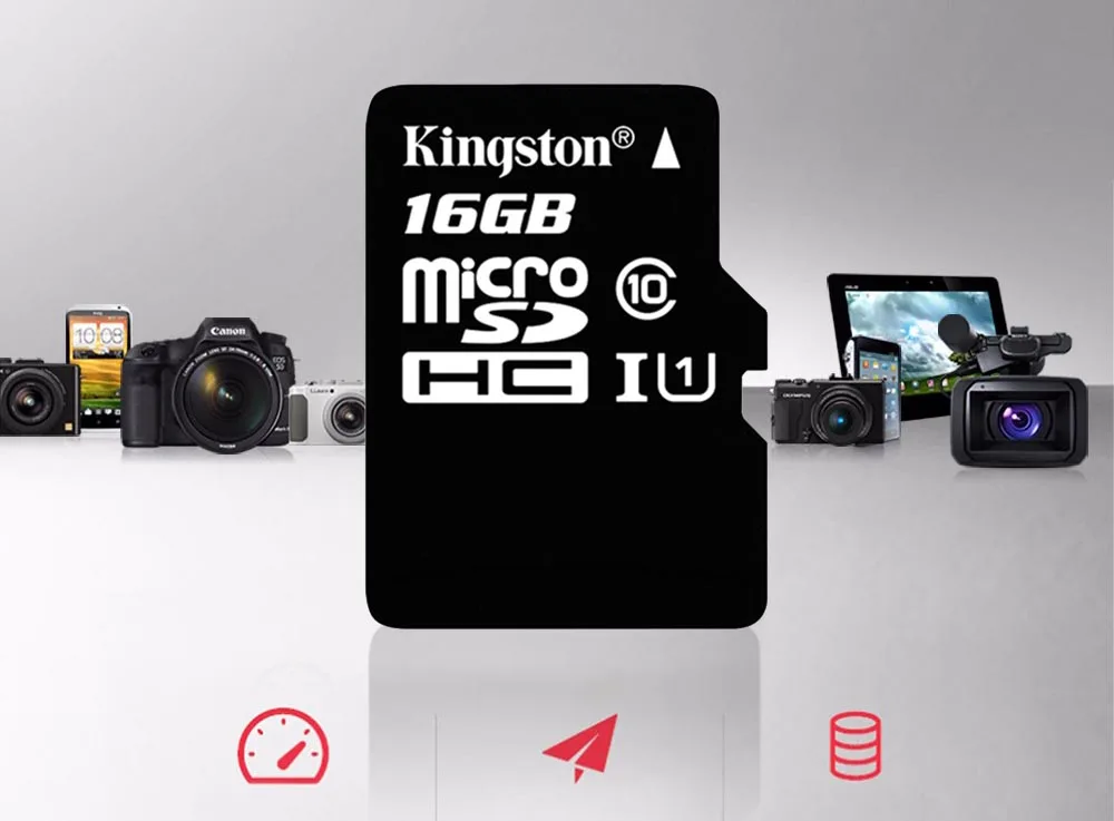 Kingston Micro SD Card 64 ГБ 128 ГБ microSDXC карты памяти класса 10 mini sd карты C4 8 ГБ MicroSDHC карты памяти 16 ГБ 32 ГБ для смартфонов