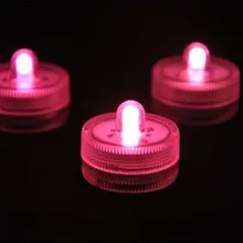 50 шт. дюймов изменение цвета мини погружной светодиодный чай свет для освещения вазы и любой воды заполненный стол центральный