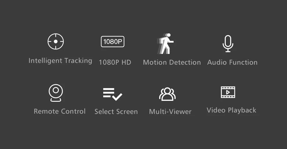 NEOCoolcam Smart Life 1080P HD WiFi IP камера CCTV 2.0MP PTZ камера безопасности детектор движения с автоматическим отслеживанием поддержка Alexa Echo