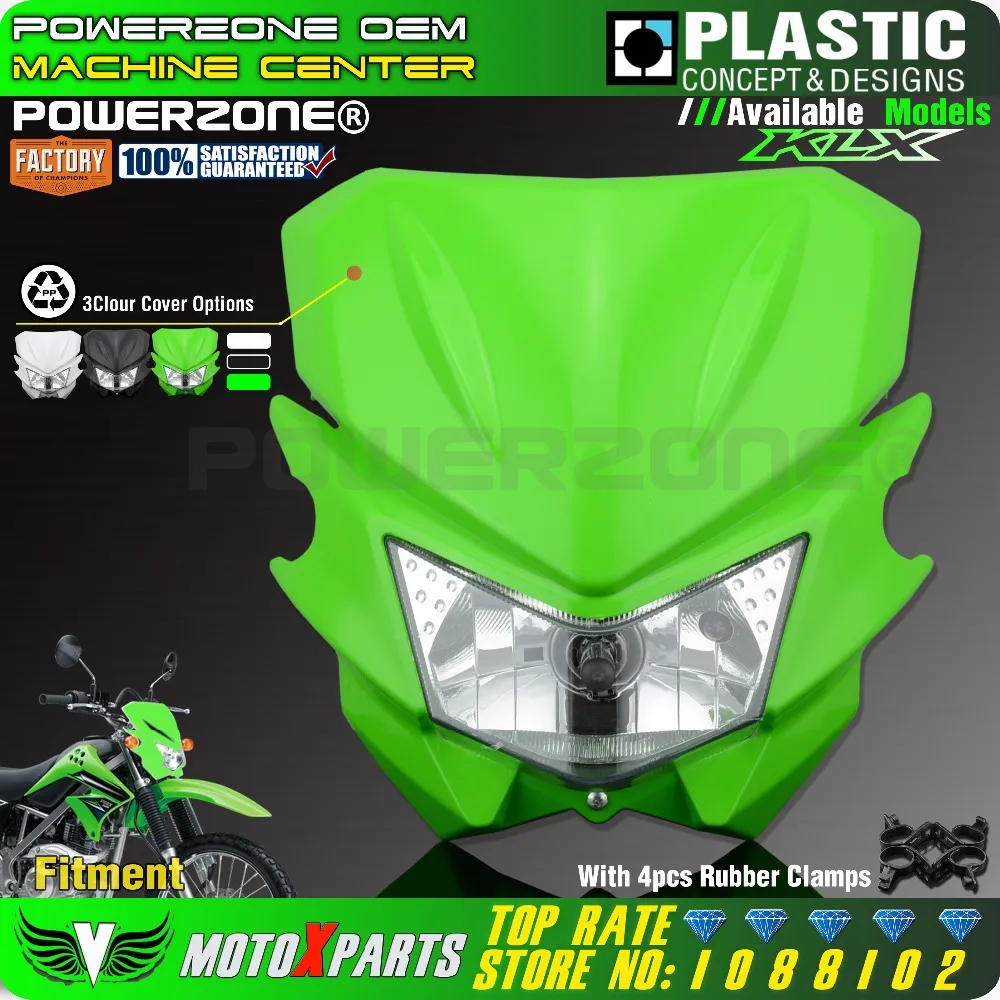 Фара мотоциклетная универсальная для kawasaki KLX110 125 150 250 XT 660R 660X WR 250F 250R 450F 250X |