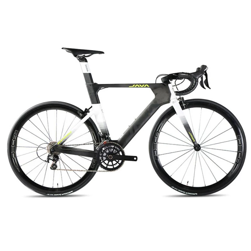 JAVA дорожный велосипед 22 скорости углеродный дорожный велосипед 700C дорожный велосипед для 105 5800 компонентная система - Цвет: E
