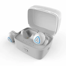 Free ship Syllable D900S Black Bean True Wireless Bluetooth Sports Headsets Noise Cancelling with Charging Station Powerbank