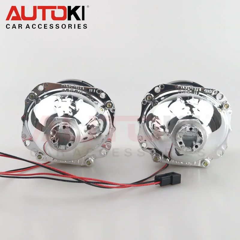 Autoki новейшие линзы 2 5 ''Биксеноновые HID H1 Проекционные LHD VER 8 1 для H4 H7