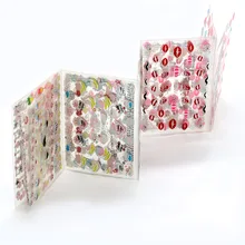 Лето Мороженое/фрукты/сексуальные губы 3D наклейки для ногтей бронзовая клейкая-самоклеющиеся Советы Маникюр Дизайн ногтей украшения обертывания, NTL14-2