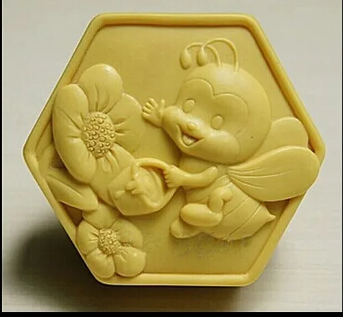 Honey bee Handmade Soap Mold Silicone Soap Mold Diy Craft Honey bee Handmade Soap Mold Silicone Soap Mold Diy Craft