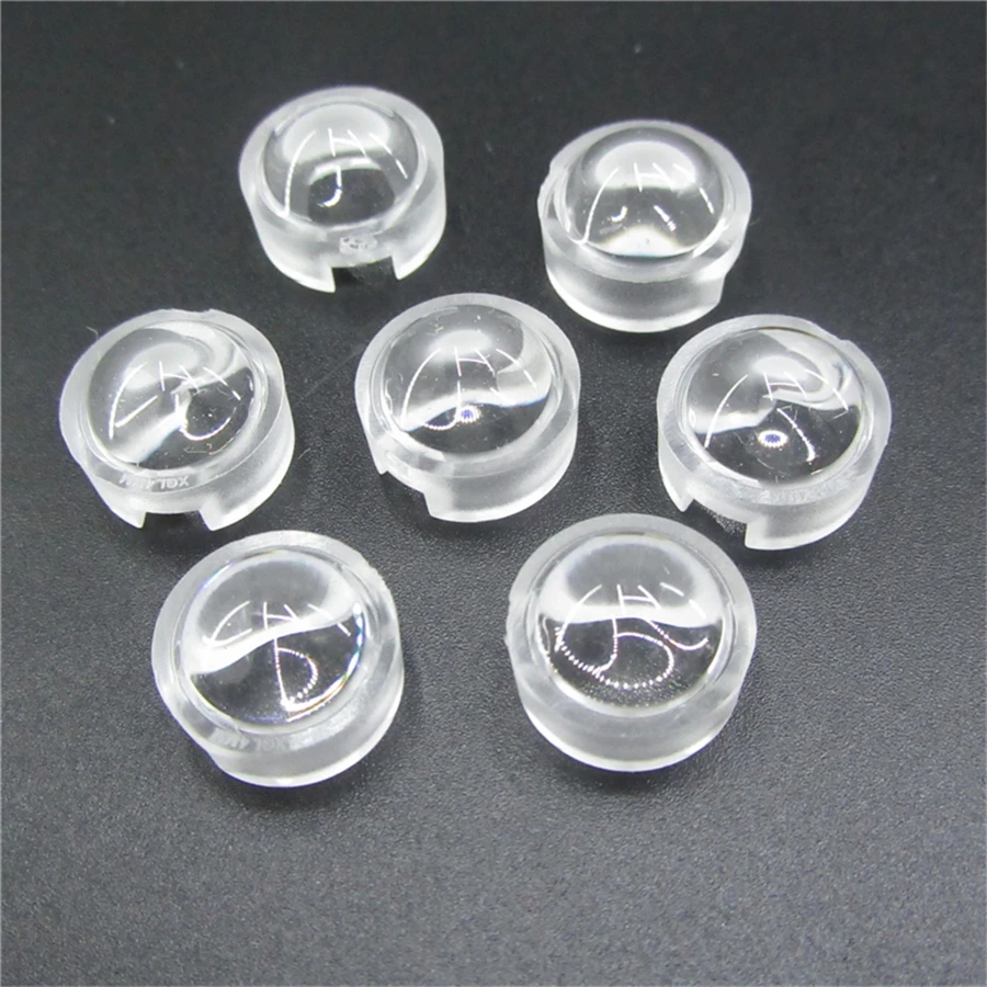 10pcs 13mm mini IR Lens 15 30 45 60 90 100 Graden Hoeft niet Houder Voor 1W 3W 5W High Power LED Diode Bolle Reflector Collimator