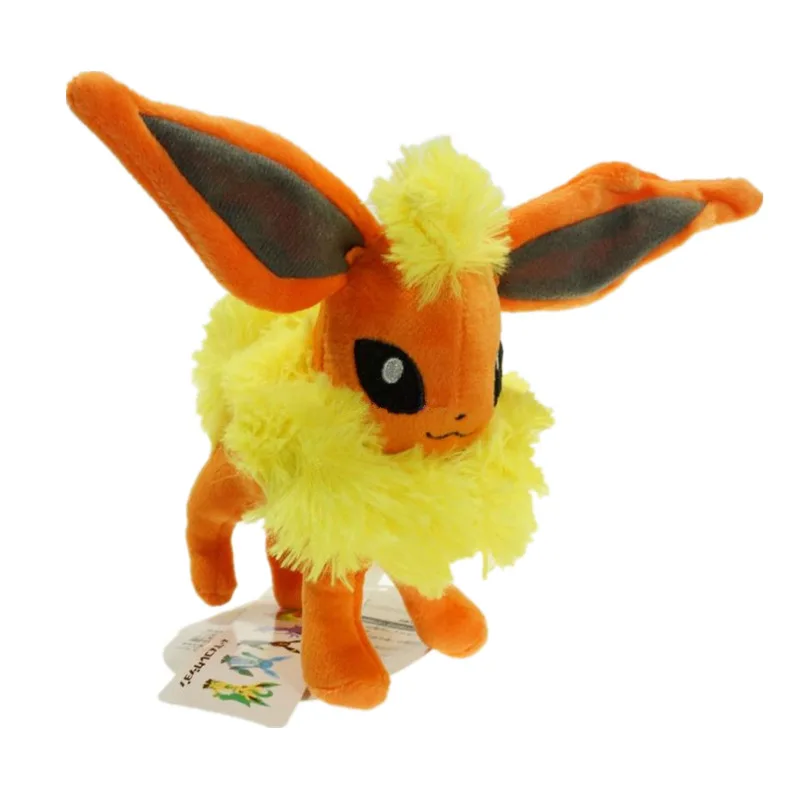 20 см аниме Eeveelution Eevees Flareon Sylveon плюшевые игрушки подарки для детей с рисунком из