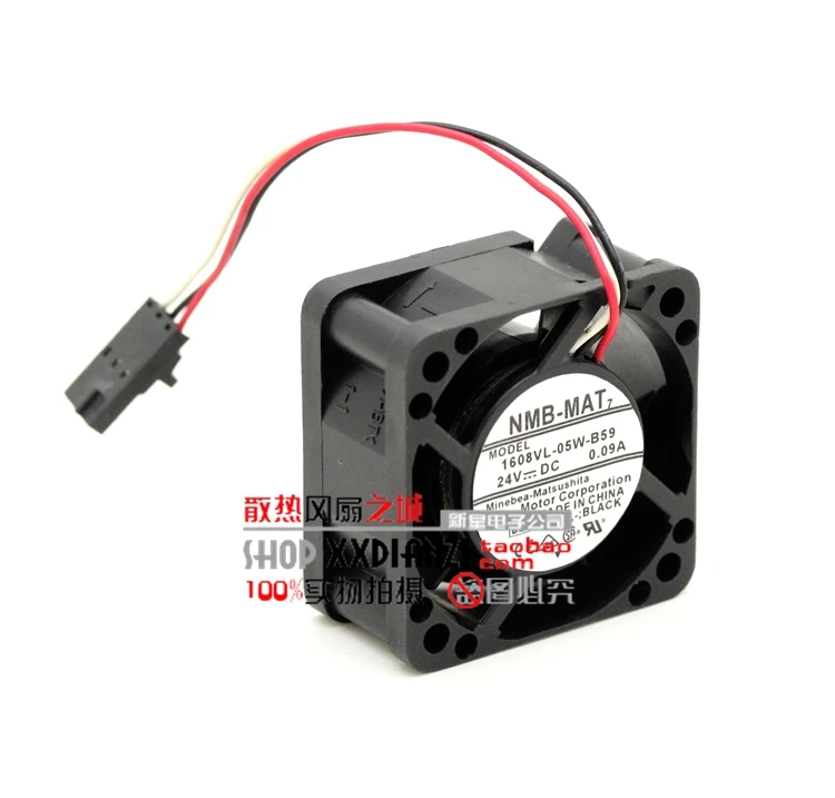

Original waterproof 1608VL-05W-B59 4020 0.09A 24V frequency converter cooling fan