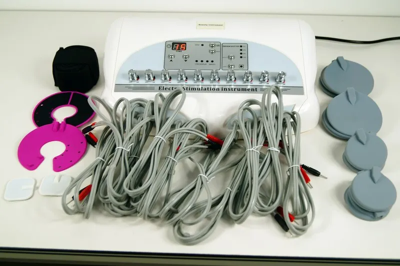 Tatuagens Temporárias muscular elétrica massageador perda de Wires : 10 Wires