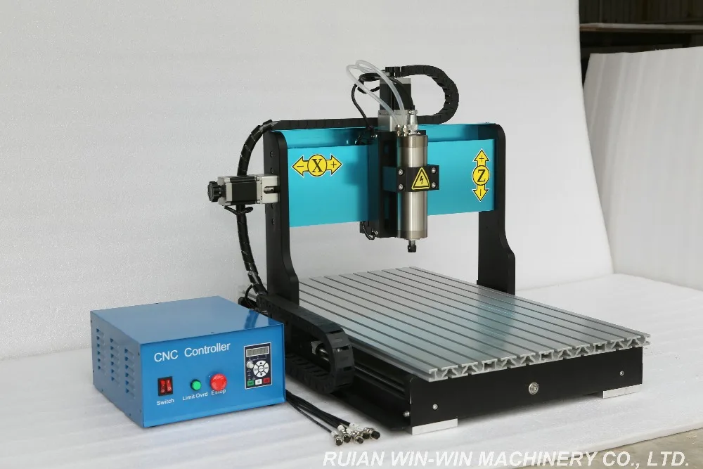 CNC 6040 800W woodworking olive plastic USB three axis cutting