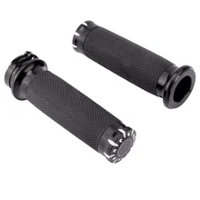 Одна пара мотоцикла Руль 25 мм ручной Ручка аксессуары для мотоциклов Honda Yamaha Suzuki и круизер Kawasaki