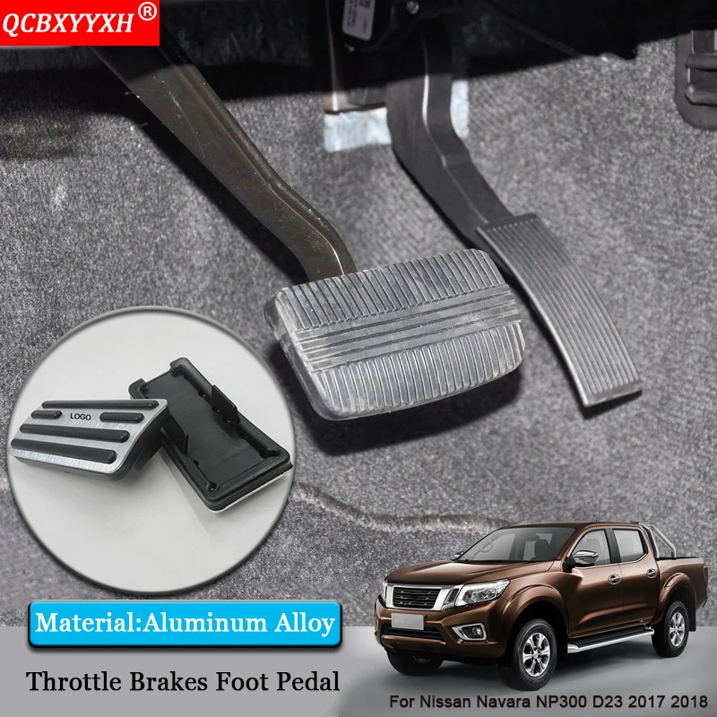 QCBXYYXH Car Styling Car Throttle brake Pedal Brake Dead Pedal Cover