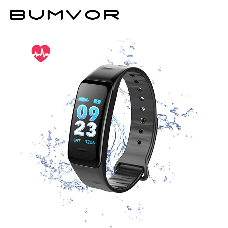 

C1 Plus Color Screen Smart Bracelet Blood Pressure Smart Band Heart Rate Monitor Fitness Tracker Sport Smart Wristband
