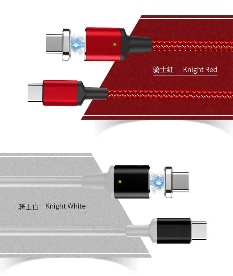 KRIPT Магнитный PD Быстрая зарядка USB C к TYPE C кабель с синхронизацией данных доставляет 87 Вт портативный адаптер для настенного зарядного устройства