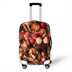 Цветочный багажный чехол с принтом Valise Bagages Roulettes водостойкий розовый чемодан защитный чехол прочные дорожные аксессуары