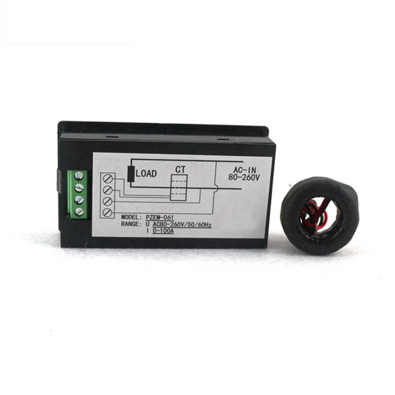 Цифровой вольтметр и амперметр 4 в 1 80 260 перем. Тока|lcd shops|lcd monitor with tv tuner cardvoltmeter led |