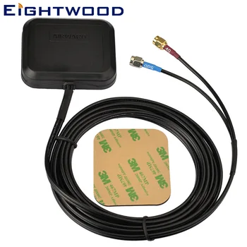 

Eightwood Vehicle/Car GPS BEIDOU 4G LTE Magnetic Combined Antenna for GPS BEIDOU Navigation Head Unit Car Telematics Booster