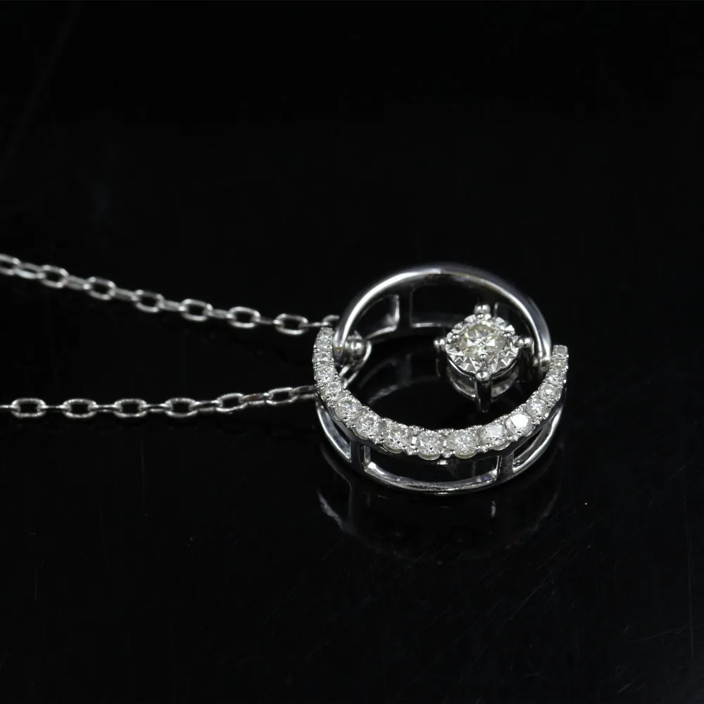 Lasamero венчик 0.1CT 18k золото круглая огранка квадратный центр набор натуральный