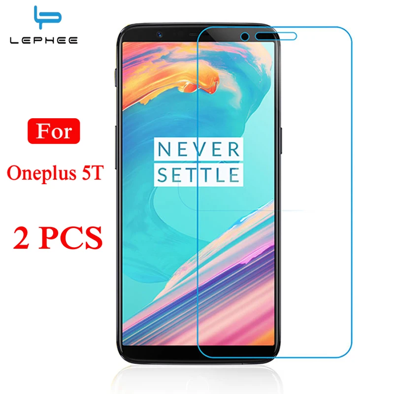 2 шт. для Oneplus 5 T закаленное стекло One Plus Защитная пленка экрана Oneplus5T A5010 прозрачная
