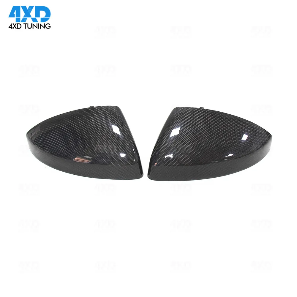 

Carbon Fiber Rear View Caps Mirror Cover with & without Lane Assist R8 Lci For Audi 2015 2016 2017 2018 2019 1:1 Replacement