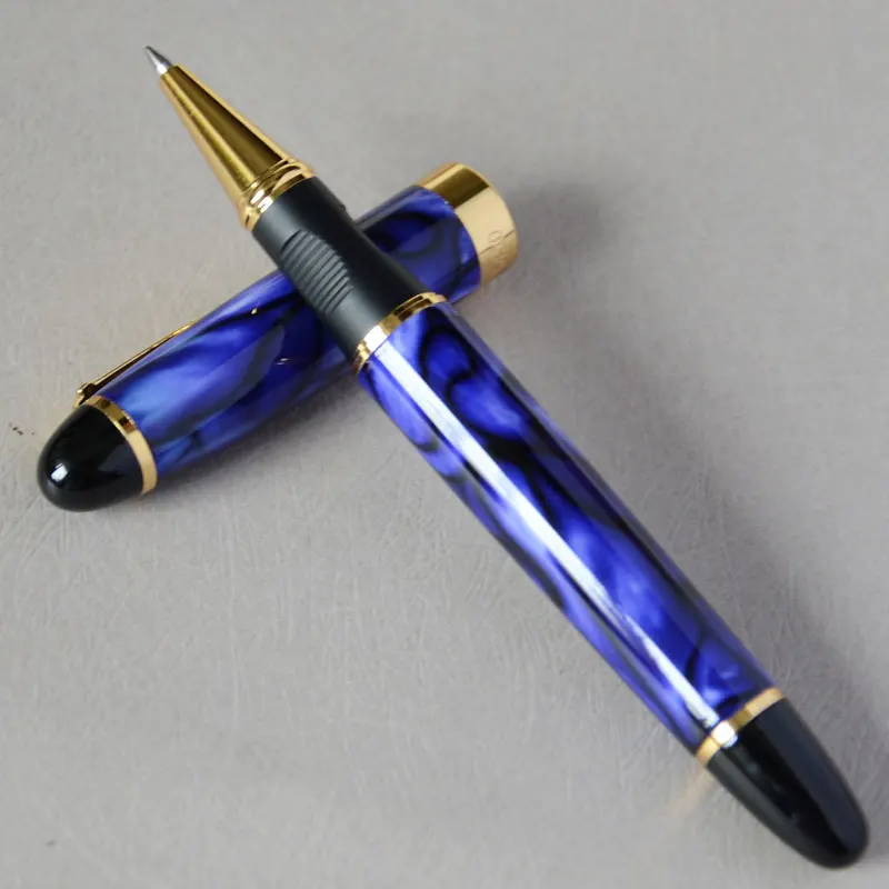 JINHAO X450 серый мрамор и золотой РОЛИК ручка Фиолетовый Синий Розовый Красный коралл белый зеленый черный 21 цветов для выбора JINHAO 450