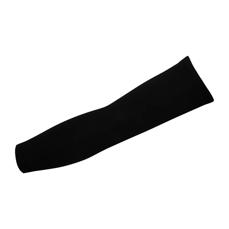 Модные однотонные Карамельный Цвет Митенки поставки солнцезащитный крем Лето манжеты подогреватели руку для обувь для мужчин и женщин F0015 - Цвет: black
