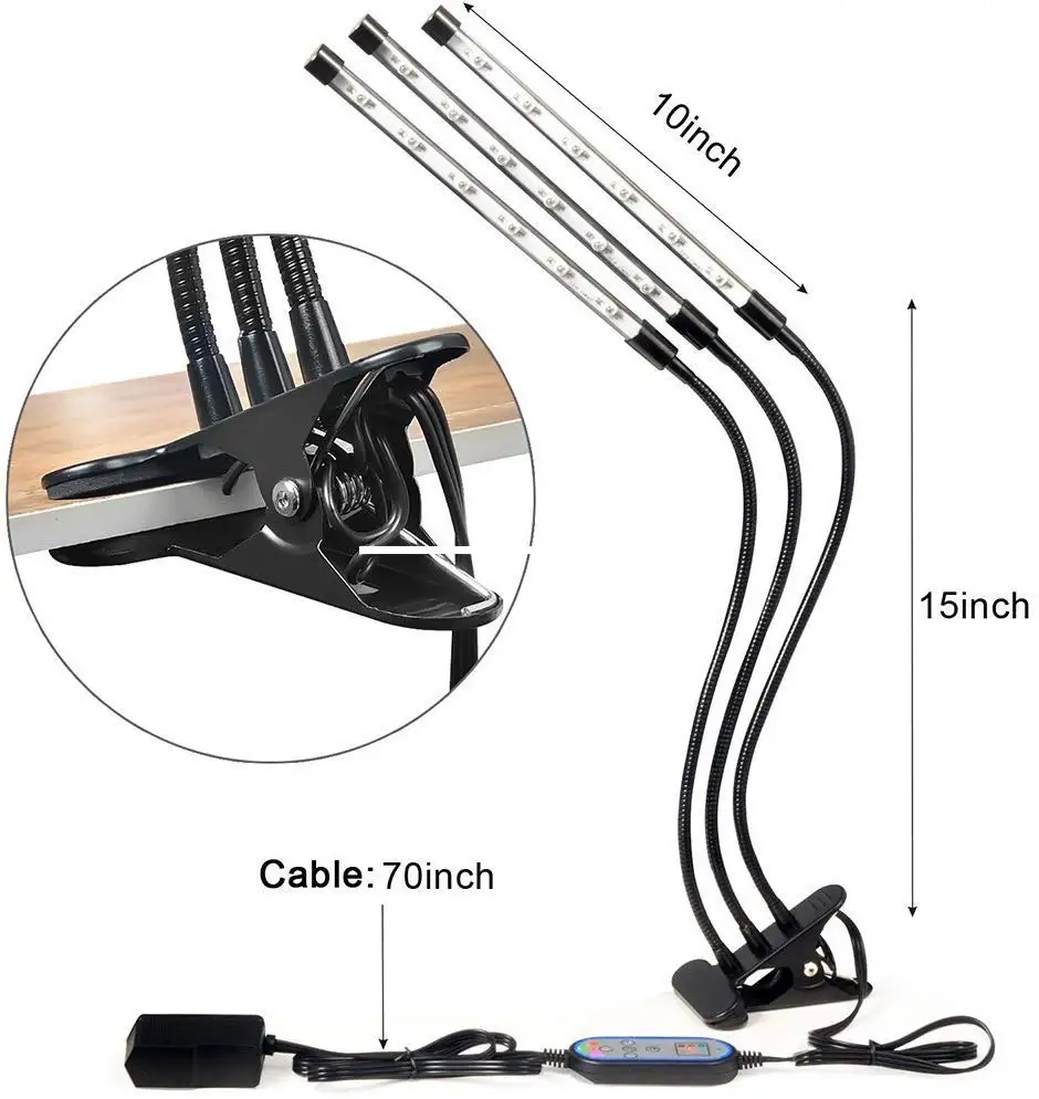 uv timer plant light