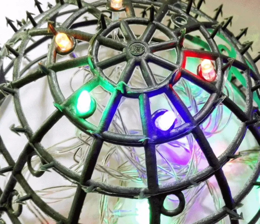 10pcs/Lot 18cm Artificial Plastic Ball Frame For Flower Grass Kissing