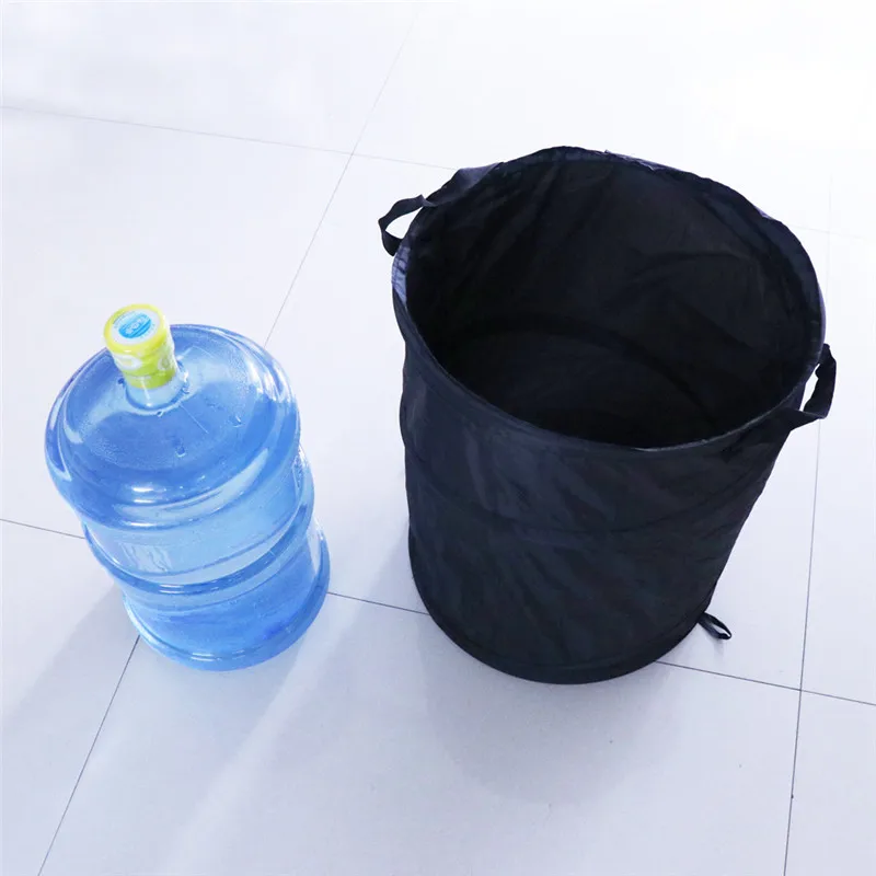

Outdoor Camping Pop-up Trash Bag Oxford 40*50CM Portable Foldable Storage Bag For Camping Picnic BBQ Car Garden Garbage Bag