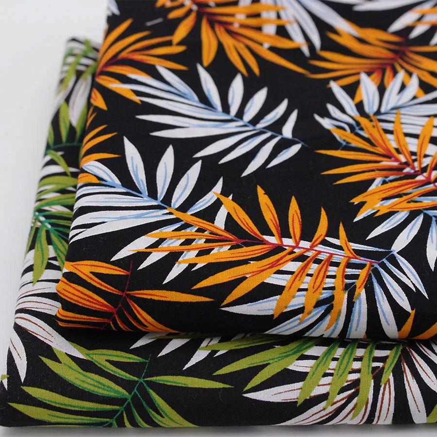 

Printed Cotton Fabric For DIY Patchwork Quilting Sewing Home Textile Cloth Floral Tissue Sheet Pillow Cushion Material 0.5 meter