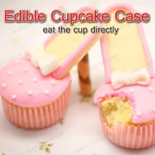 6 шт./лот съедобные Завертчицы упаковка для капкейков украшения торта forminhas де papel вечерние питания бумажная формочка украшая инструменты