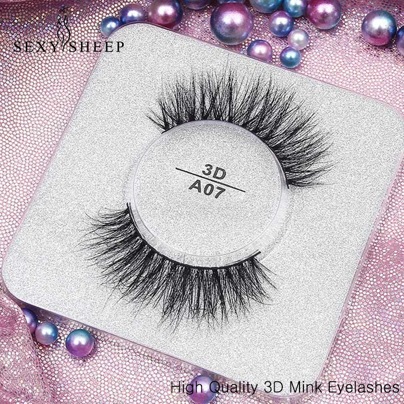 

SEXYSHEEP 1 pairs natural false eyelashes fake lashes makeup kit 3D Mink Lashes eyelash extension mink eyelashes maquiagem