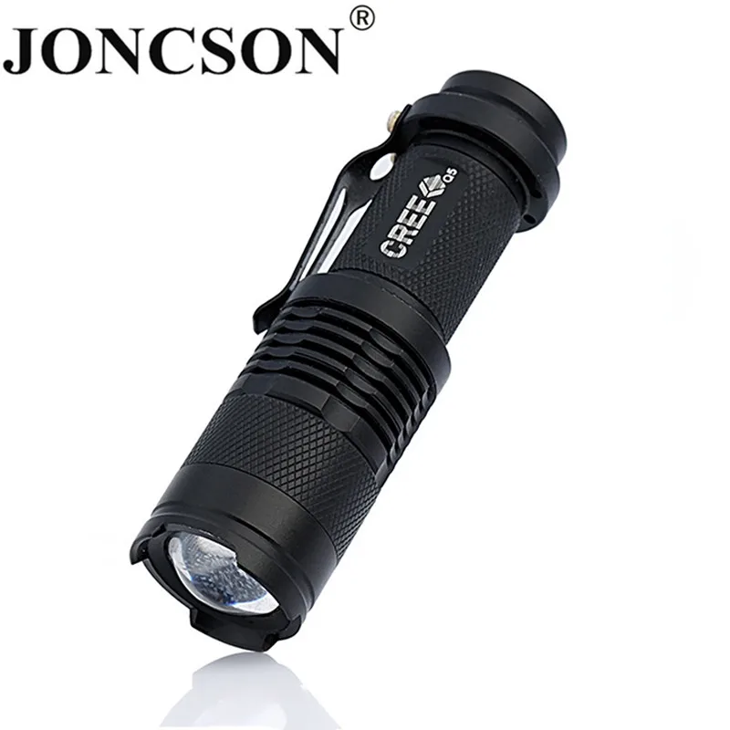 Ultra Bright Mini Cree Q5 Led Flashlight 800 Lumens Waterproof