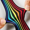 Rainbow color Stripe Elastic Bands 40MM Elastic Ribbon Clothing Bags Trousers Elastic Rubber 4CM Webbing DIY Sewing Accessories ► Photo 3/6