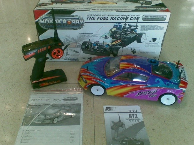 on road nitro rc car