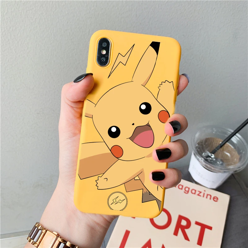 

Cute Cartoon pattern phone case for iphone 11 Pro XS Max XR X case for iPhone 6 6s 7 8 plus soft cover couples silicone cases