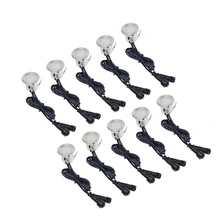 10 шт. 32 см светодиодный светильник 12 В 12 в 6 Вт светильник s водонепроницаемый для наружной внутренней лестницы подземный светильник для шкафа Точечный светильник теплый белый