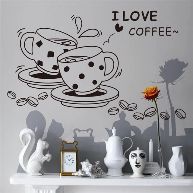 US $2.14 15% OFF|Wandaufkleber Ich liebe kaffee muster wandtattoo PVC abnehmbare niedlichen kaffeetasse aufkleber für Küche Restaurant café Fenster ... US $2.14 15% OFF|Wandaufkleber Ich liebe kaffee muster wandtattoo PVC abnehmbare niedlichen kaffeetasse aufkleber für Küche Restaurant café Fenster ...