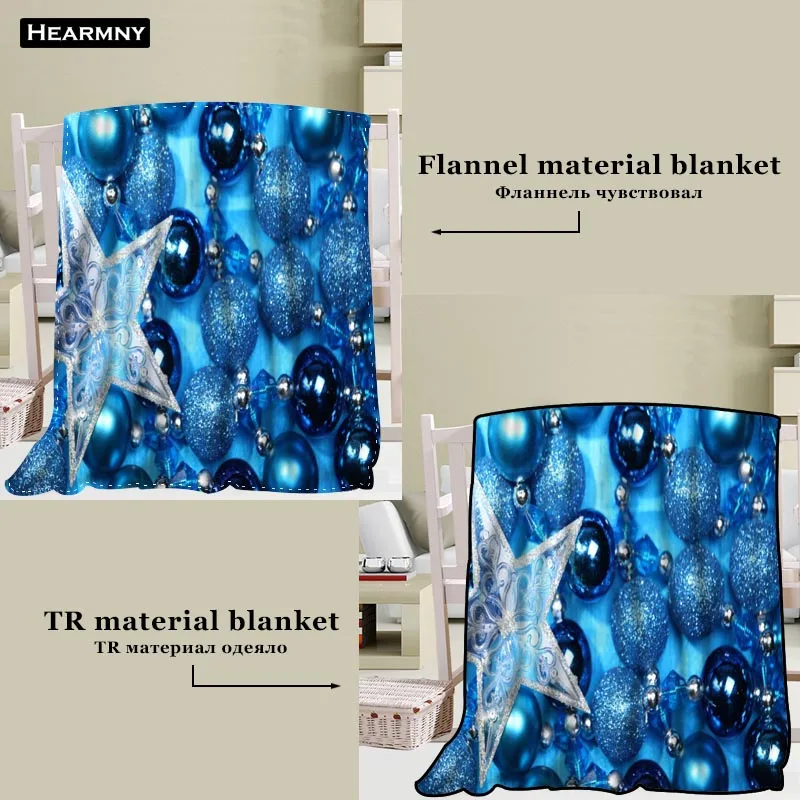 

New Arrival Christmas Element Blankets 3D Printing Soft Blanket Throw On Home/Sofa/Bedding Portable Adult Travel Cover Blanket