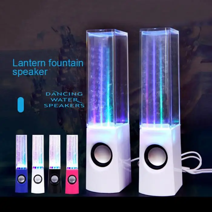 Беспроводной танцующий водный динамик светодиодный светильник Фонтан Динамик домашние вечерние NK-Shopping