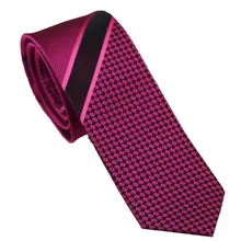 Lammulin Галстуки Для мужчин узкие галстук Дизайн уникальный красная роза с коричневый в клетку и полоску жаккардовый галстук свадебный галстук 6 см Gravatas