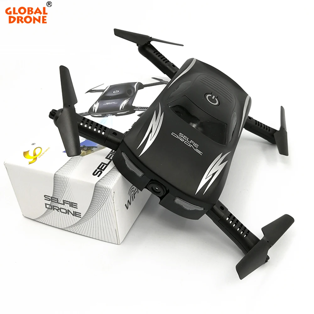 

Global Drone 6-axes X185 With 0.3MP WiFi FPV Camera GPS Brushless Quadcopter Red / Black with Original packaging