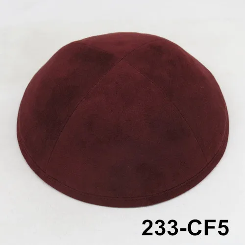Мягкая замша kippot19cm Kippa yarmulke Kipa еврейская Кепка kippah kullies Beanies еврейская шляпа-Кепка с черепом