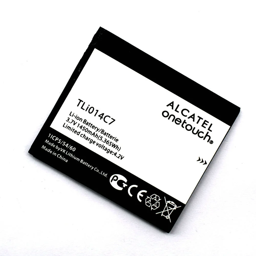 Новый аккумулятор 1450mAh TLi014C7 для Alcatel OneTouch Pixi First 4024D 4 0 &quotмобильного телефона +