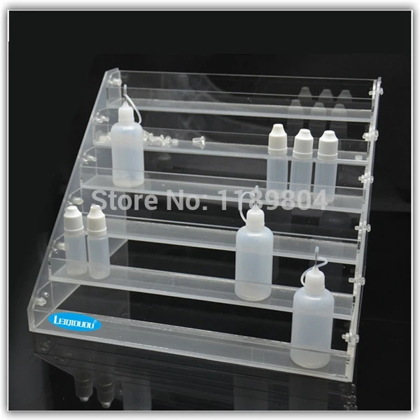 leiqidudu Acrylic e cig display case cigarette stand shelf