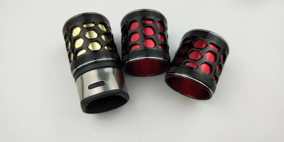 

Reticular Trim ring for #16 reel seat Winding Check Decorative ring DIY Fishing Rod part Repair components 2pcs